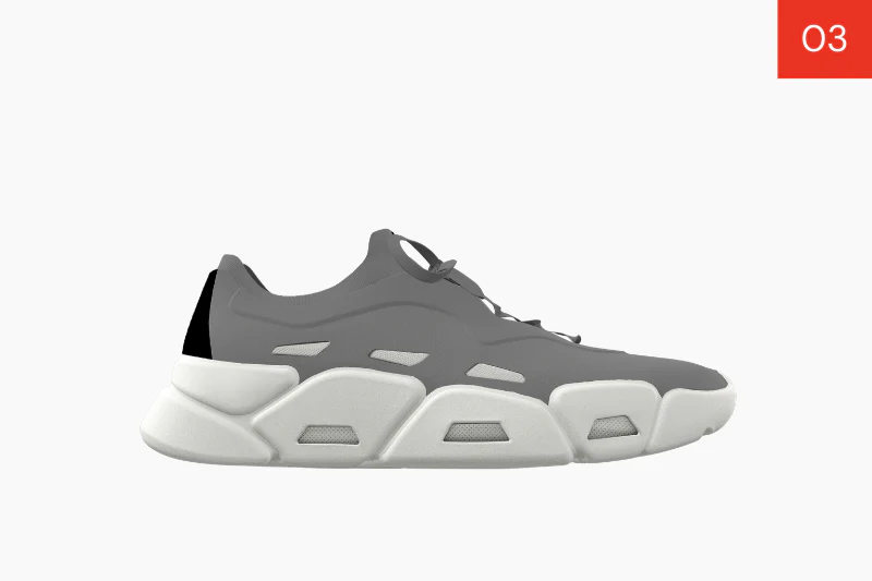 Sneaker | Gray - Image 3